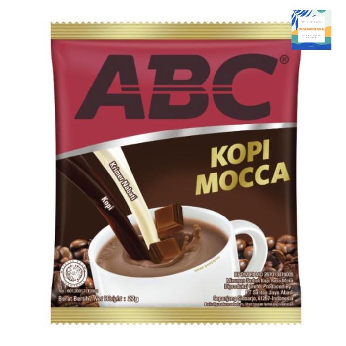 Gambar KOPI ABC SUSU Renteng KOPI KAPAL API ABC SUSU ABC MOCCA ABC AREN ABC KURMA - ABC MOCCA dari DIGIMEDIAKU undefined Tokopedia