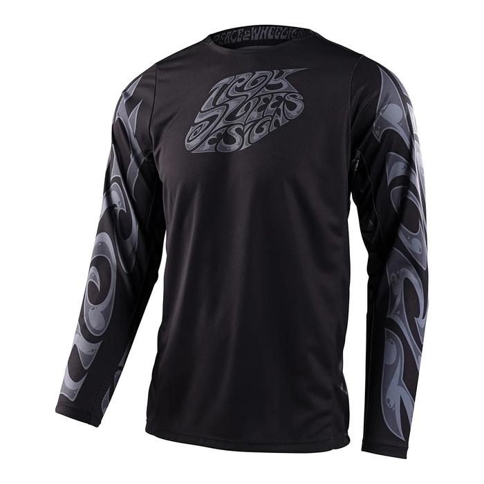 Gambar JERSEY SPORT CROSS TRAIL TLD JERSEY OLAHRAGA SEPEDA MTB DH DRY FIT UNISEX - BLACK, M dari Racingcore.id undefined Tokopedia