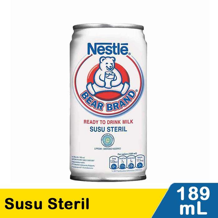 Gambar SUSU BERUANG - Susu Steril Bear Brand kaleng 189ml - Pollymair dari bakoel.lengkap.89 undefined Tokopedia