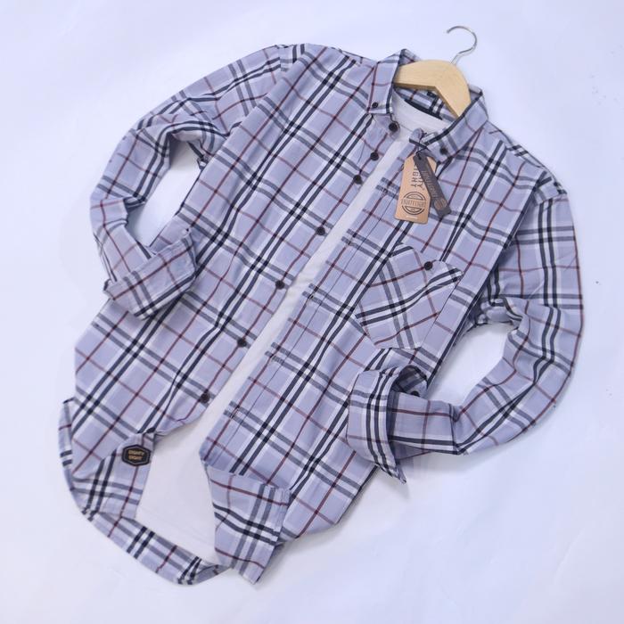 Gambar Brill Eighty Eight - Kemeja Flanel Panjang Premium Varian 88 L3809-L3815 & L3550 - L3809, M dari Brill Eighty Eight_NEW undefined Tokopedia