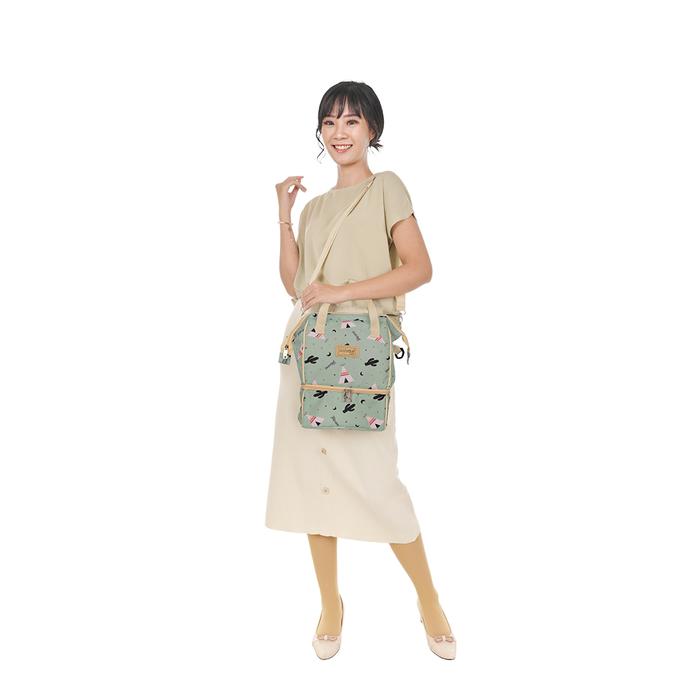 Gambar Dialogue Baby Tas Asi Cooler Bag Double Container Heaven Series DGC1018 - Cactus Green dari Dialogue Baby Kota Bandung Tokopedia