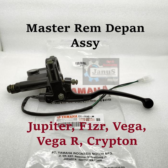 Gambar Master Rem Depan ATAS ASSY F1ZR ALFA CRYPTON JUPITER VEGA YAMAHA PRESISI AWET PAS DITANGAN ORI ASLI dari Janus Motor undefined Tokopedia
