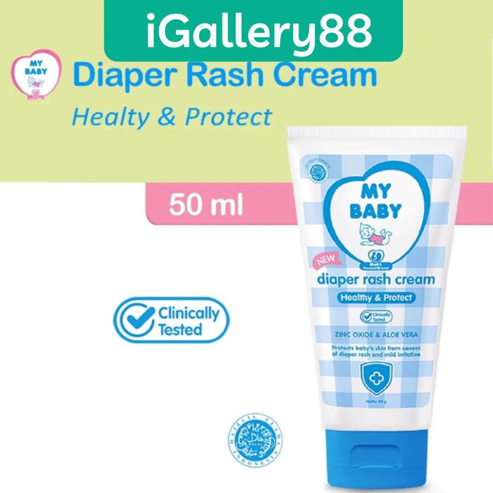 Jual MY BABY Diaper Rash Cream Health Protect 50gr Krim Ruam Popok