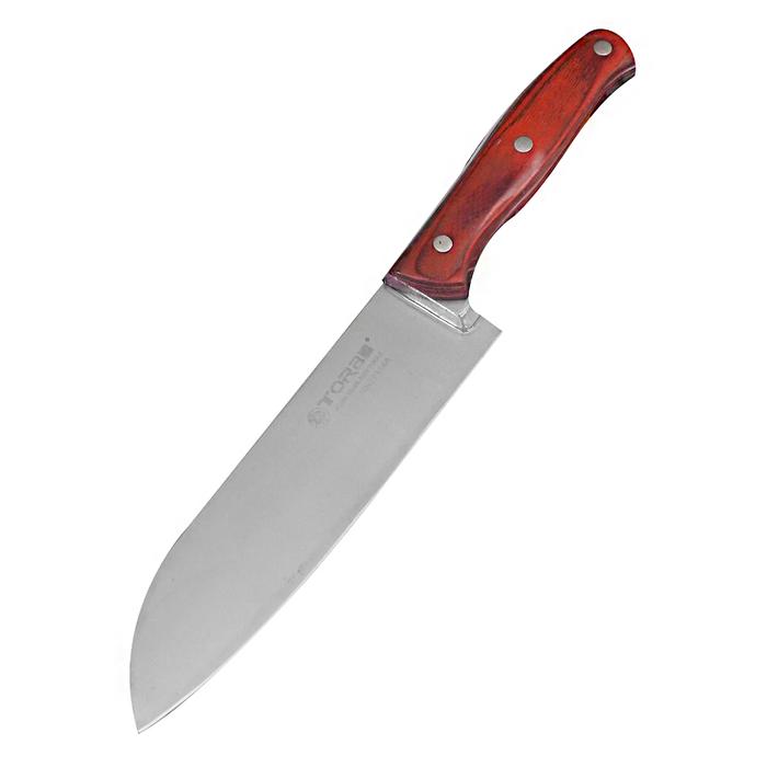 Gambar TORA Pisau Dapur Stainless Gagang Kayu Tipe A - Kitchen Knife Wooden Handle dari Tora Official Shop undefined Tokopedia