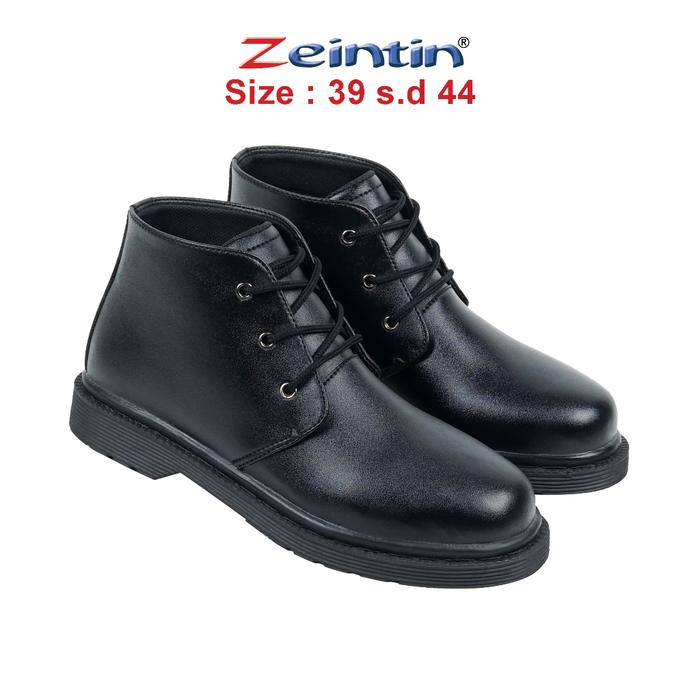 Gambar Zeintin - Sepatu Boots Pria Kulit Sintetis Hitam Sepatu Docmart Pria Boots Pria OD - OD 5067 SGB, 39 dari Zeintin Store_NEW Kota Administrasi Jakarta Selatan Tokopedia