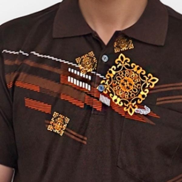 Gambar Crocodile DIAMOND 1857 - Kaos Kerah Pria Men Polo Original Relax fit - Cokelat, XL dari Crocodile ID_NEW undefined Tokopedia