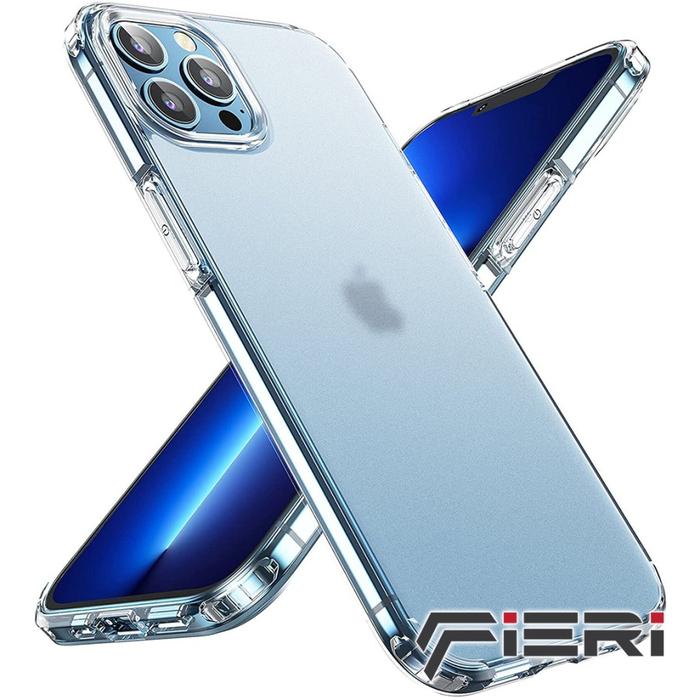 Gambar Fieri Casing iPhone 16 15 14 13 Pro Max Plus – Hard Case Clear / Black Matte | Military Grade - Clear Matte, 16 Plus dari FieriOfficial undefined Tokopedia