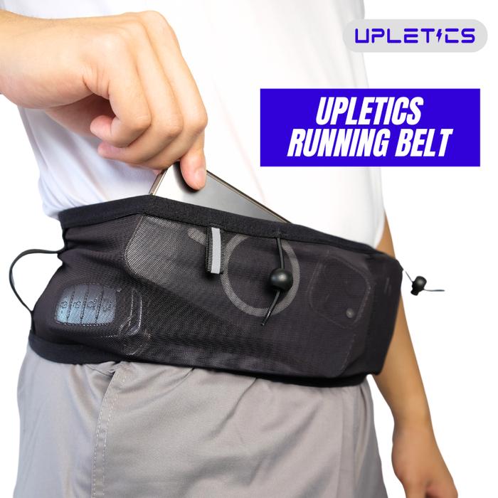 Upletics PACE Running Belt Running Waist Bag Tas Pinggang Lari Sepeda  Hiking Trail Sabuk Lari Elastis Anti Goyang S
