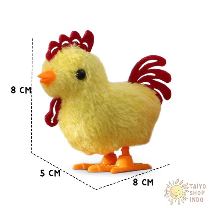 Gambar TAIYO Mainan Anak Ayam Itik Berjalan Kelinci Burung Model Putar Plush Bayi Toy Animal Hewan Lucu Gerak kado bubble Dolls Toys - Ayam Kuning dari Taiyo Shop undefined Tokopedia
