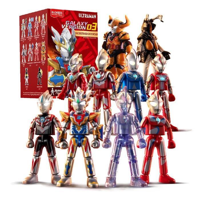 Gambar OHSOME [All Seris] Blind Box Gacha Set Koleksi Figure Ultraman Seri Galaxy 01~10 All Version (1/10) - PRODUK RANDOM - GV 03 dari OhSomeToys undefined Tokopedia