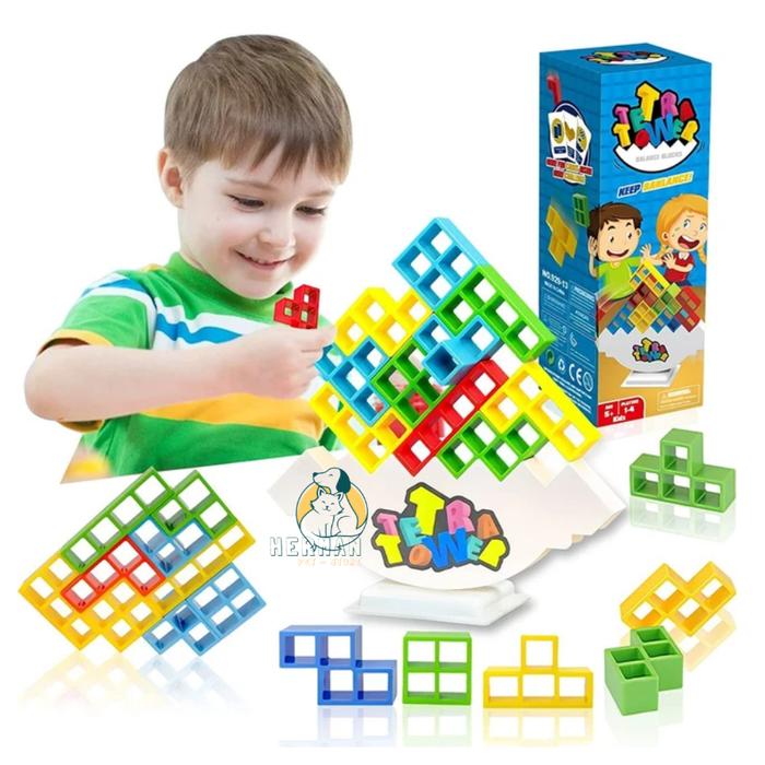 Gambar Mainan Anak Tetra Tower Balance Edukasi Anak Tertis Tower Termurah dari Toko Sehati99_NEW undefined Tokopedia