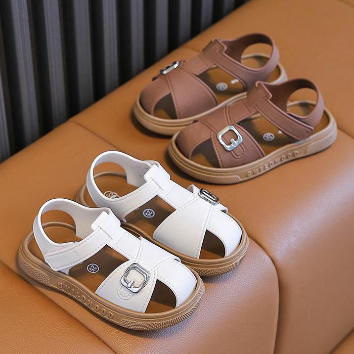 Gambar KIDZTORE SHB514 Sepatu Sendal Anak Laki-Laki Import Sandal Gunung Anak Cowok 1-10 Tahun 21-35 - hitam, 21 dari Kidztore undefined Tokopedia