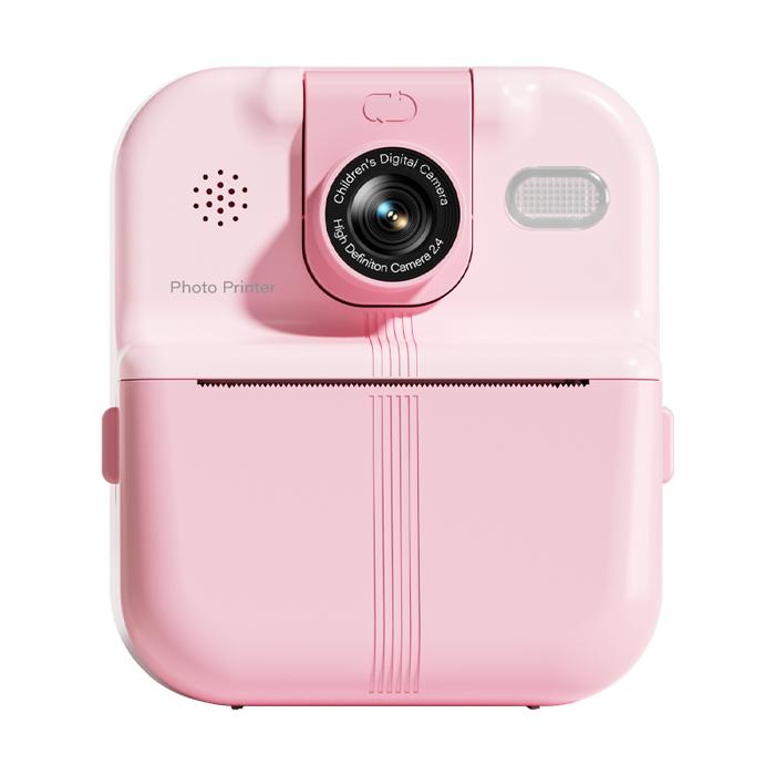 Gambar AIMO P02 Kamera Anak Printing Photo Machine Mini Sticker Label Printer Foto Mirip Polaroid Tanpa Tinta Kertas Thermal Hitam Putih - Pink dari AIMO Printer Indonesia undefined Tokopedia