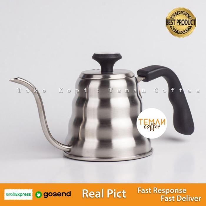 Gambar Rins Buono Kettle With Thermometer 1200ML dari Teman Coffee undefined Tokopedia