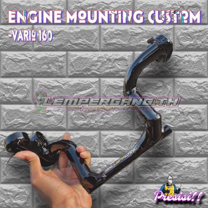Gambar READY ENGINE MOUNTING VARIO160 PCX160 STYLO 160 ADV160 CUSTOM PANJANG REQUEST - 4cm, Vario 160 dari PROWIRE undefined Tokopedia