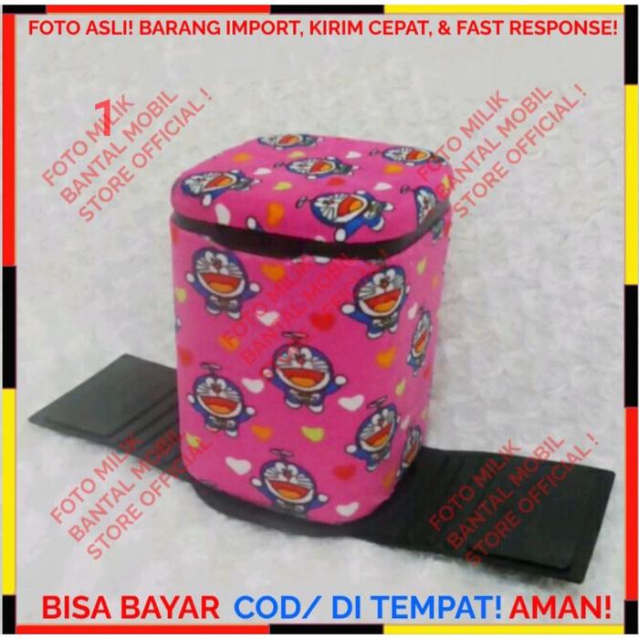 Gambar Tempat tong kotak box sampah mobil TOILET WC Kamar mandi dapur kitchen boneka doraemon pink - 1 dari Bantal Mobil Store_NEW undefined 2 Tokopedia