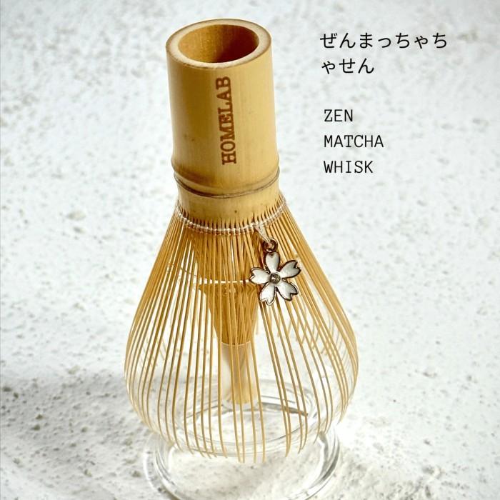 Gambar Homelab Chasen / Matcha Whisk Golden Bamboo with Charm - Pengaduk Teh Matcha Green Tea - Zen WhiteSakura dari Homelab undefined Tokopedia