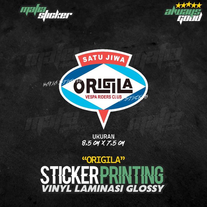 Sticker Kota Promo STICKER/STIKER PRINT CUT ORIGILA | STICKER VESPA VIRAL - GLOSSY ...
