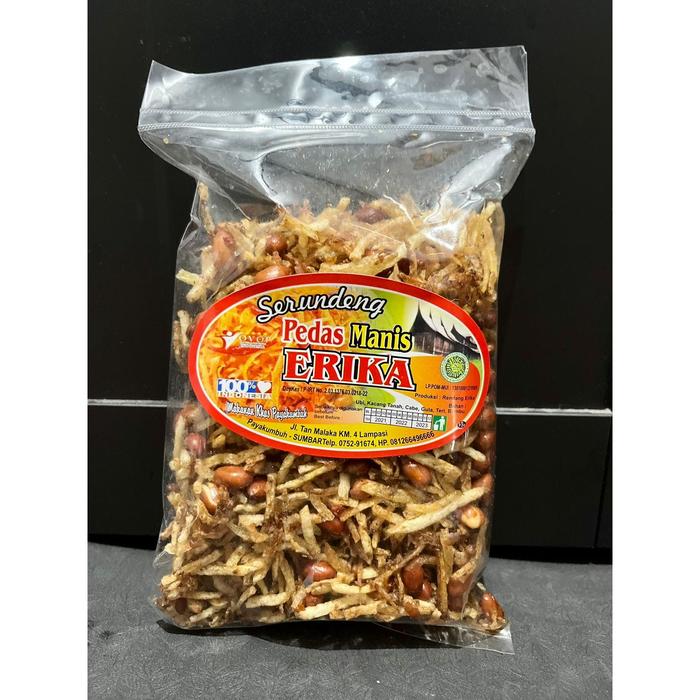 Gambar SERUNDENG KENTANG KACANG ERIKA 200G KHAS PAYAKUMBUH dari Toko Uda Enan undefined Tokopedia