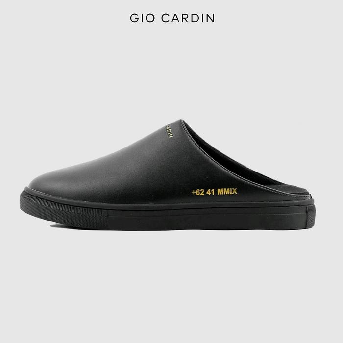 Gambar GIO CARDIN - Sepatu Mules Pria LAH-21 Triple Black Shoes - 40 dari Gio Cardin undefined Tokopedia