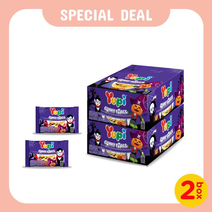 Gambar Duo Box Yupi Gummy Fangs 6 g - special deal dari Yupi Gummy Candies undefined Tokopedia