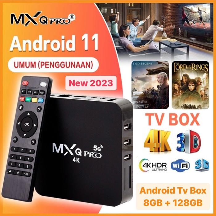 Shopee Mxq Pro 4k 5g 4gb Ram 32gb Advance ATB-01 Android Tv Box