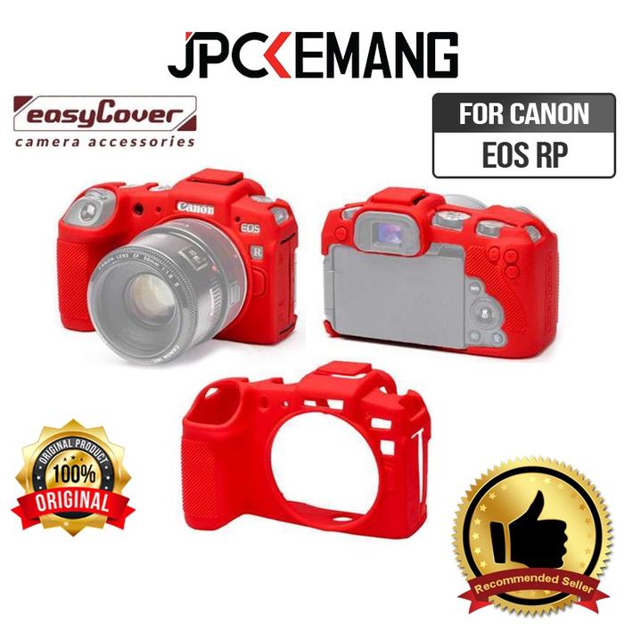 Gambar Case for Canon EOS RP Easy Cover for Canon EOS RP Camera Silicone Case Original - Red dari JPC Kemang undefined Tokopedia