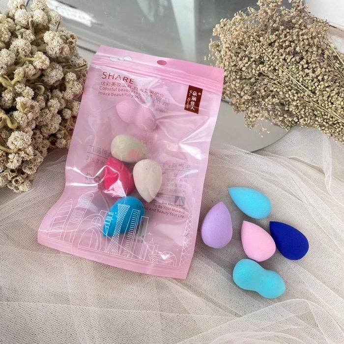Gambar Beauty Blender Mini isi 5 Pcs - Spons Muka Mini Spons Make Up Wajah - Random dari VIMEL-VN undefined Tokopedia