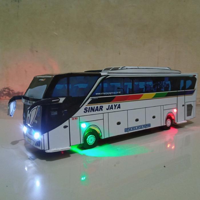 Gambar muniatur bus SinarJaya mumer pilih variasi lampu dan no lampu buste lolet - variasi lampu dari nau&nayy toys undefined 4 Tokopedia