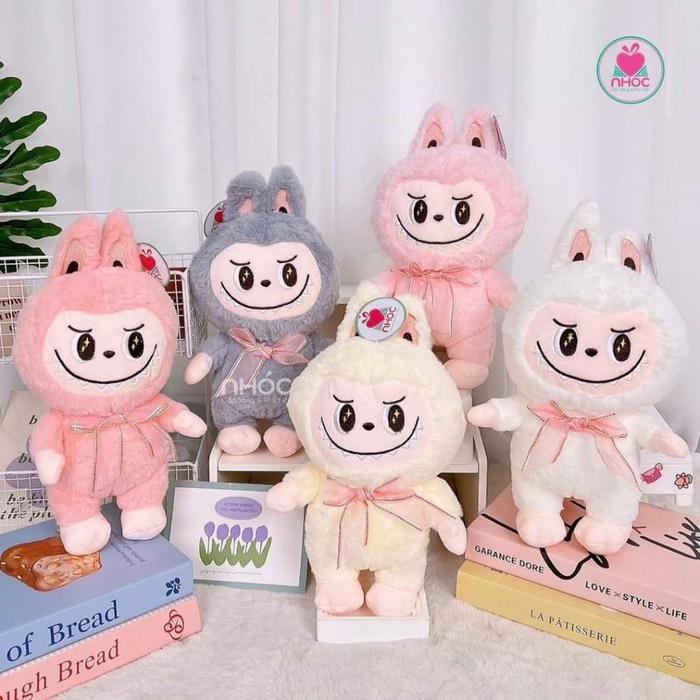 Gambar Boneka LABUBU Mainan Boneka VIRAL Bulu halus ber SNI Ukuran tinggi 40 cm set toys doll anak COD - LABUBU CREAM dari Delisha Boneka01 undefined Tokopedia