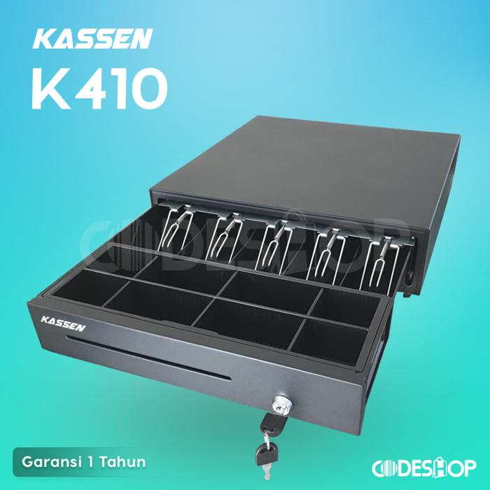 Gambar Kassen K410 RJ-11 Laci Uang Cash Drawer ke Printer Kasir RJ11 dari CODESHOP SURABAYA TIMUR undefined Tokopedia