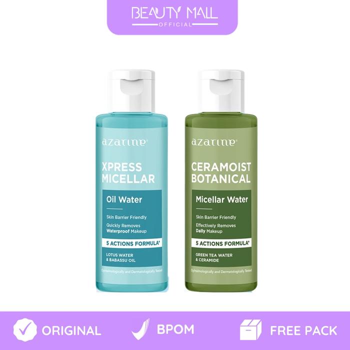 Gambar AZARINE Micellar Water Series - HIJAU Ceramoist dari Beauty Mall undefined Tokopedia