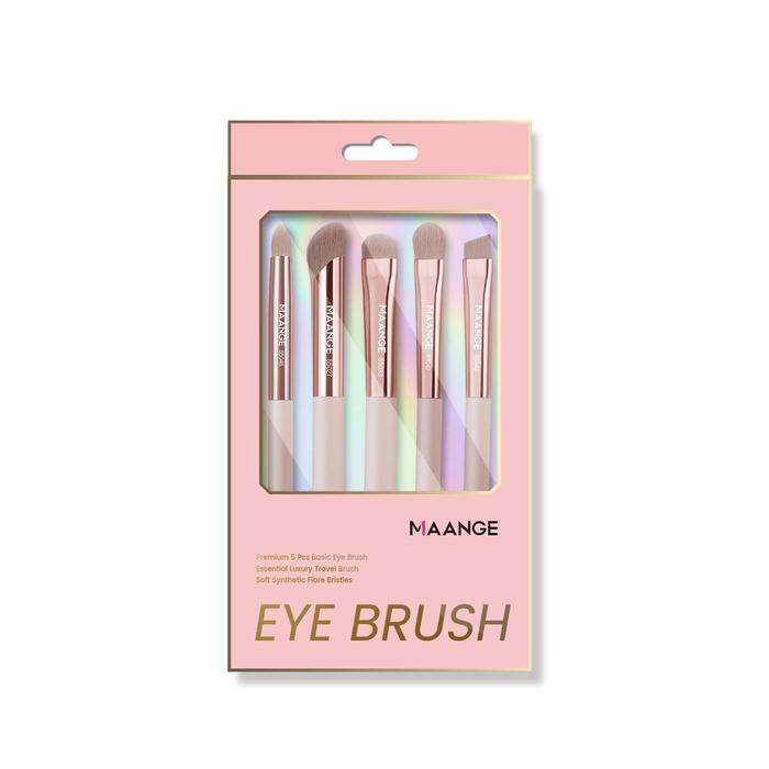 Gambar MAANGE PinkiEdition Special Function Brush Set MAG550 – Set Kuas Makeup untuk Eye Makeup, Touch-Up, Essential, Complexion, Facial & Multifunction | Bulu Kuas Berkualitas Tinggi dan Skin Friendly - [Eye Makeup] 5 PCS Brush dari magefy.beauty undefined Tokopedia