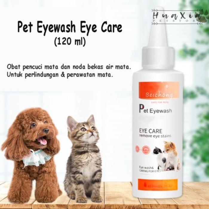 Gambar Pembersih Mata Kucing Anjing Pet Tear Stain Remover Eye Cleanser - Eye Cleanser dari Hua Xia Pet Store undefined Tokopedia