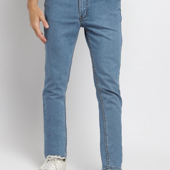 Gambar PAULMAY Celana Panjang Jeans Pria Slim Fit - Sky Light Denim Skinny Stretch Melar Hitam Hitam Hitam Muda Cowok - 29 dari Paulmay undefined Tokopedia