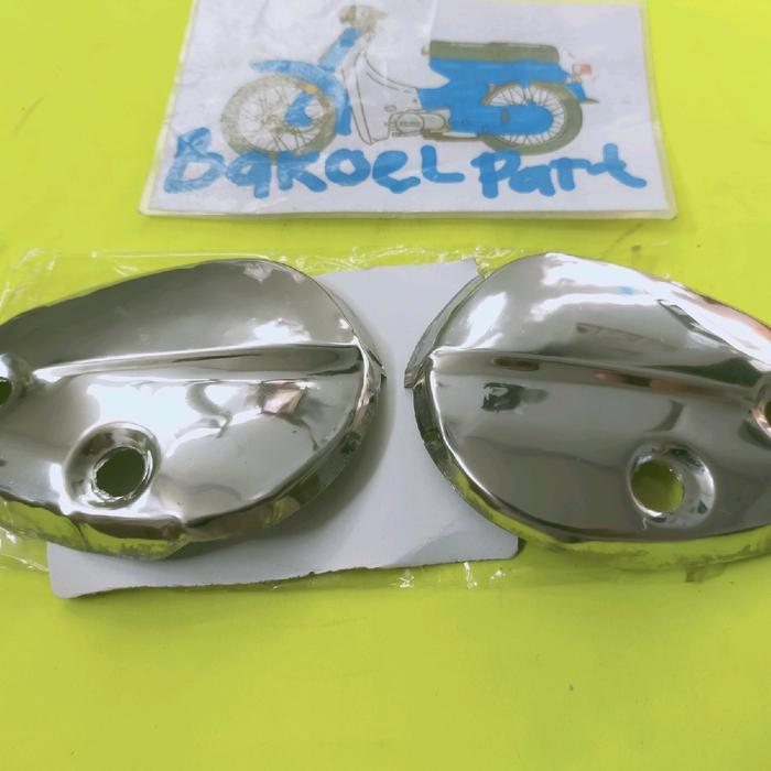 Gambar tutup sepatu fork shock depan Honda C70 C700 C800 dari Bakoelpart undefined Tokopedia
