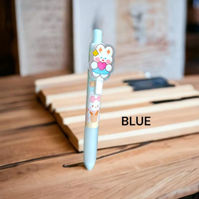 Gambar PULPEN GEL BUNNY MIKA RABBIT KELINCI TINTA HITAM ALAT TULIS SEKOLAH PERLENGKAPAN SEKOLAH ALAT TULIS KANTOR PEN MIKA KELINCI PULPEN TINTA HITAM - BLUE dari Sakimyo Shop undefined Tokopedia