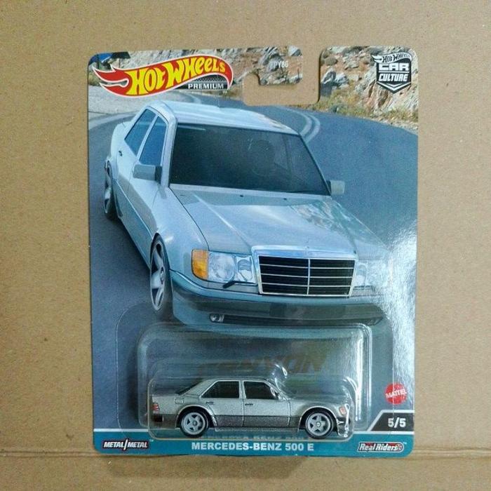Gambar HOT WHEELS PREMIUM MERCEDES BENZ 500E CANYON WARRIORS FREE PROTECTOR - Abu dari Songpan Diecast undefined Tokopedia