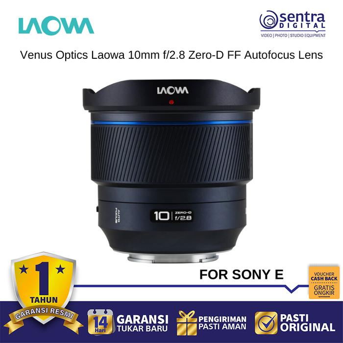 Gambar Laowa 10mm f/2.8 Zero-D FF Lens Auto Focus Zero Distortion Full Frame Ultra Wide Angle X01 - SONY E dari Sentra Digital undefined Tokopedia