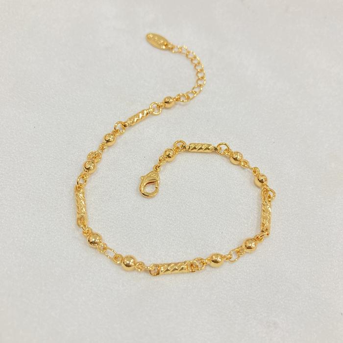 Gambar Gelang Tangan Model Bambu Yaxiya Jewelry GLE58 - Gelang Bambu dari Noin Accessories Offcial Store undefined Tokopedia