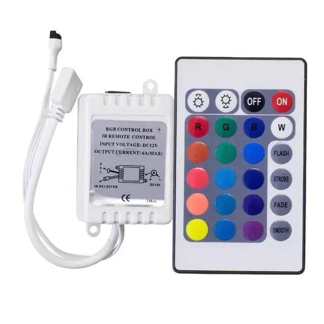 Remote Led Smd Jual Promo Controller Remote led STRIP RGB 24 44 Tombol Besar Music IR ...
