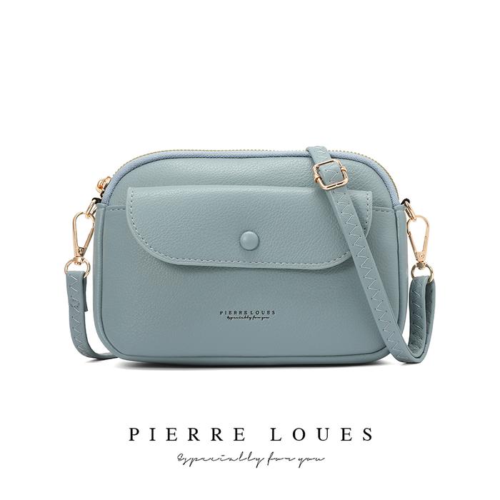Promo Tas Selempang Wanita Kulit PU PIERRE LOUES Caroline Bag