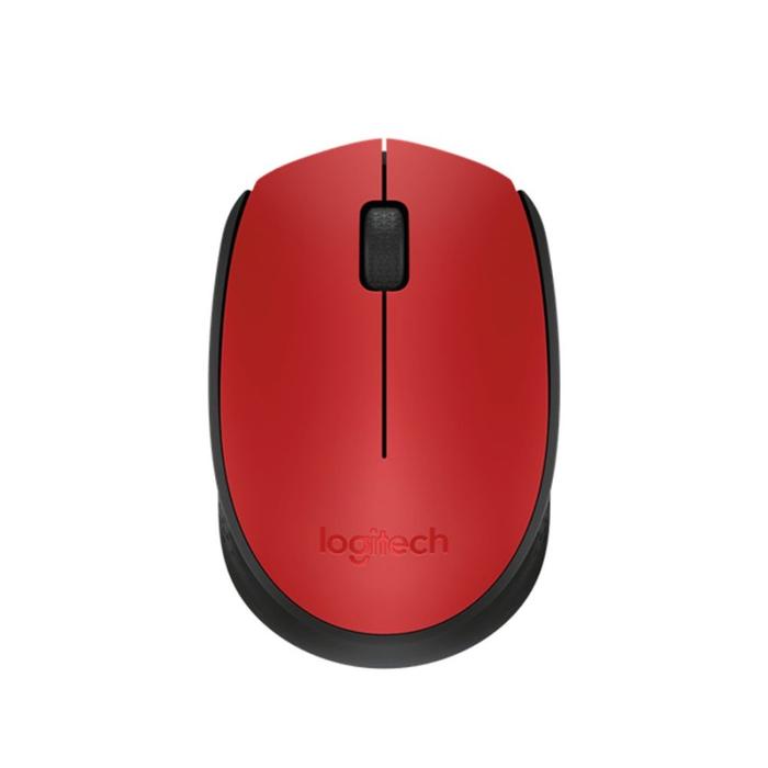 Gambar Logitech M171 Mouse Wireless untuk Windows, Mac, ChromeOS - Merah dari Uptodatebdg undefined Tokopedia