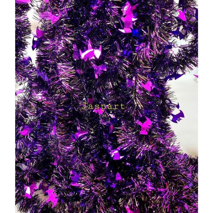 Gambar Slinger Halloween Termurah Dekorasi Rumah Hantu Tinsel Hallowen - slinger kelalawar dari Jaspart Kota Administrasi Jakarta Barat Tokopedia