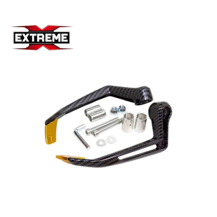Gambar Proguard Extreme Handguard Robot Motor Full Cnc Karbon Extreme Universal Semua Motor Gold Motorcycle - Gold Karbon Extreme dari BD GSV RACING undefined Tokopedia