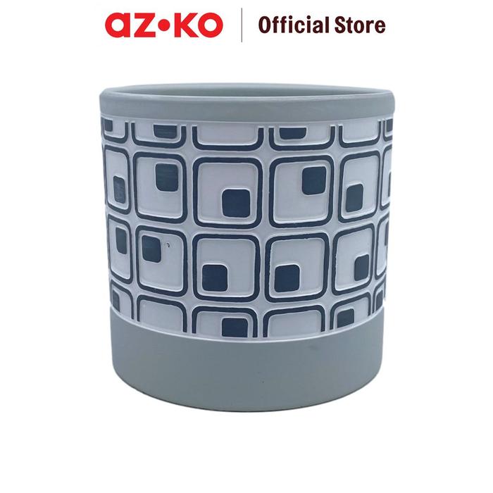 Gambar AZKO Arthome 13.5 cm Pot Tanaman Keramik A Wadah Bunga Tempat Tumbuhan Perlengkapan Berkebun Aksesoris Taman - Biru, Grower - Biru, Harvest dari AZKO ID undefined Tokopedia