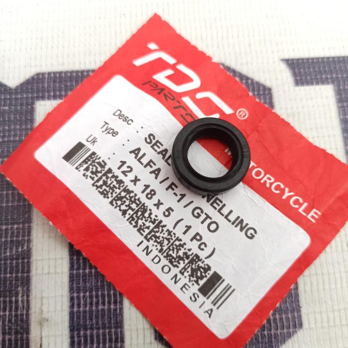Gambar Seal As Versneling / Sil Operan Gigi Yamaha F1ZR / F1 / Force 1 / Alfa / Sigma / GTO / Champ 12X18X5 TDS - 12x18x5 dari SION MOTOR_NEW undefined 4 Tokopedia