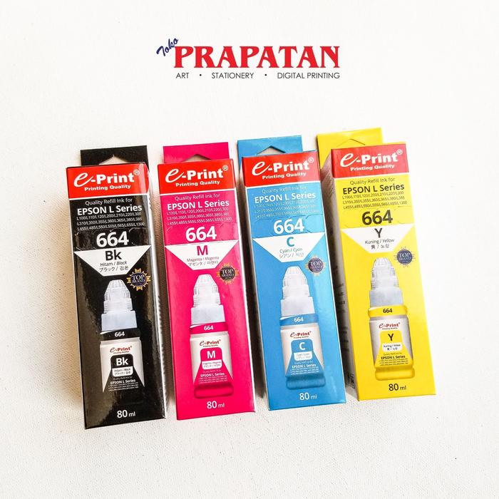 Gambar E-Print Refill Ink 640 for Epson L Series 80ml / Tinta Printer - Magenta dari Toko Prapatan_NEW Kota Administrasi Jakarta Timur Tokopedia