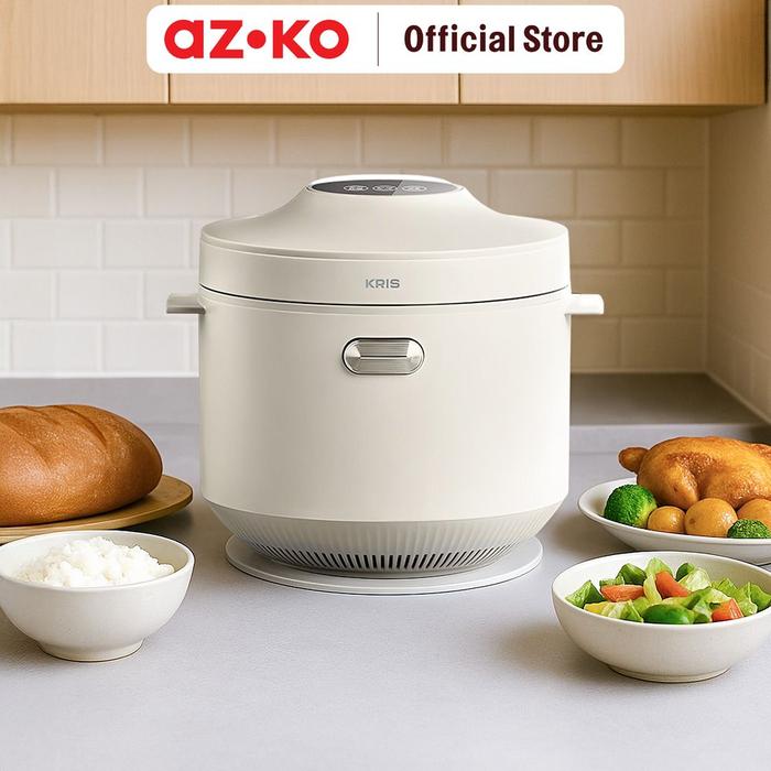 Gambar AZKO Kris 800 ml Rice Cooker Digital - Putih Magic Jar Magic Com Penanak Nasi Alat Masak Beras Elektronik Dapur dari AZKO ID undefined Tokopedia
