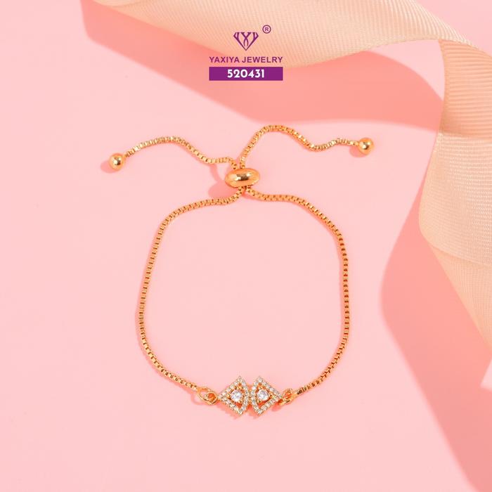 Gambar Yaxiya Gelang Serut Wanita Aksesoris 174 - 520431, Standar dari YAXIYA JEWELRY undefined Tokopedia